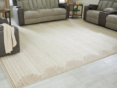J&M Furniture - Ashley Furniture - Emorymore Extra Large Rug - Extra Large Rug / Brown/Beige - R407300