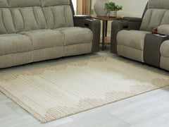 J&M Furniture - Ashley Furniture - Emorymore Medium Rug - Medium Rug / Brown/Beige - R407302
