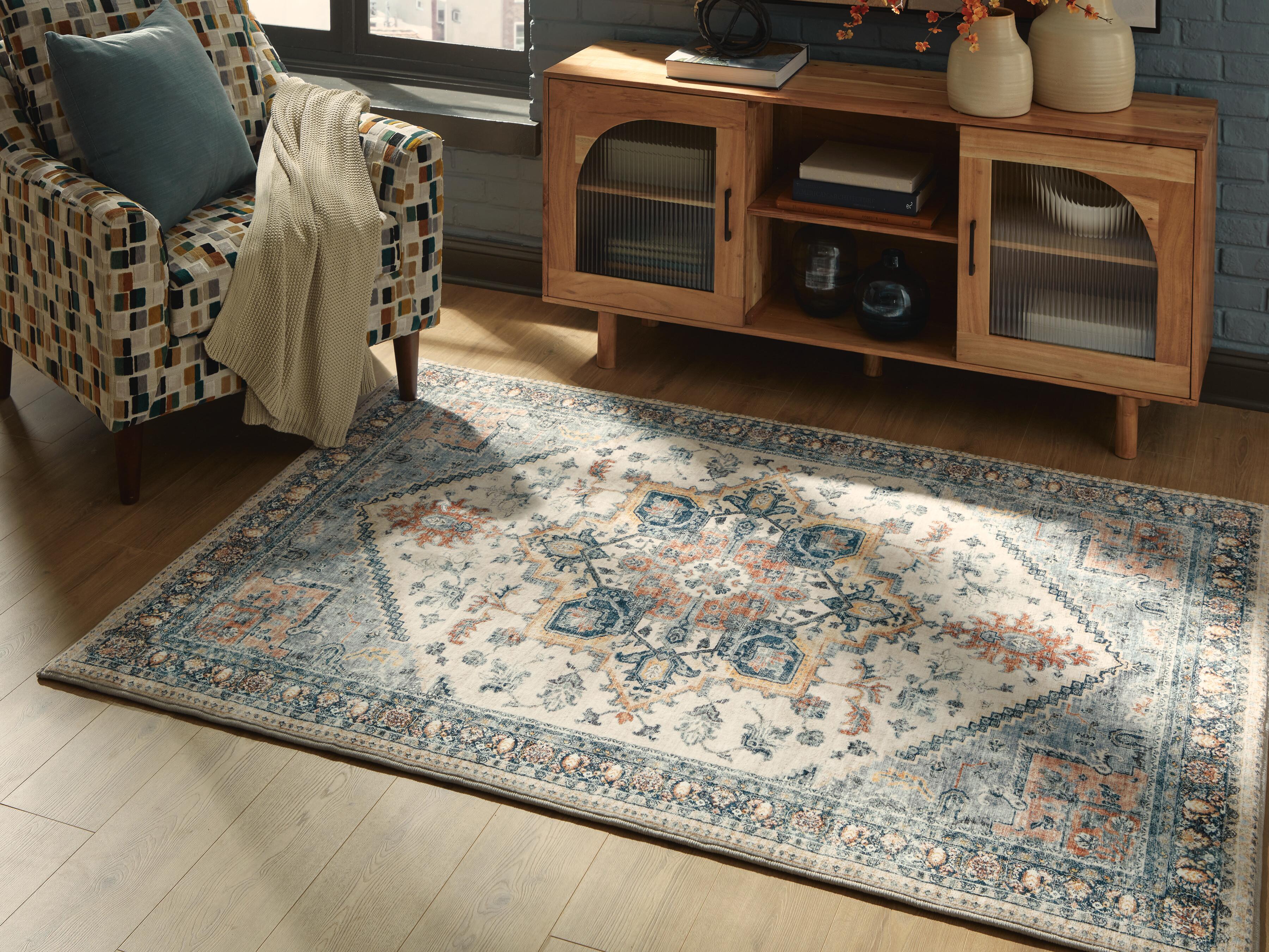 J&M Furniture - Ashley Furniture - Wallney 5' x 7' Memory Foam Area Rug - 5' x 7' Memory Foam Area Rug - R407492