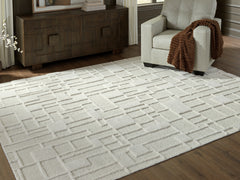 J&M Furniture - Ashley Furniture - Empriss 7'8" x 10' Area Rug - 7'8" x 10' Area Rug / Ivory - R407621
