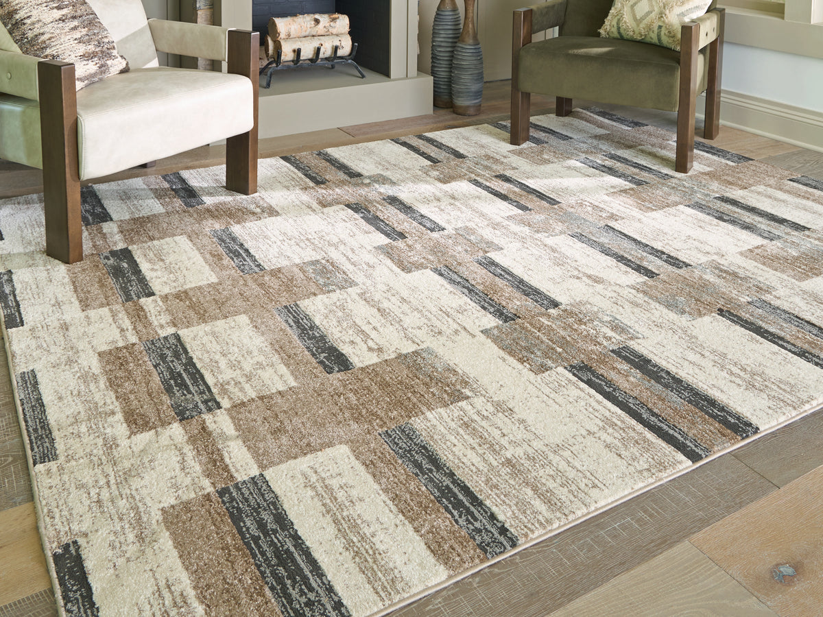 J&M Furniture - Ashley Furniture - Alstone 7'10" x 10' Area Rug - 7'10" x 10' Area Rug / Multi - R407731