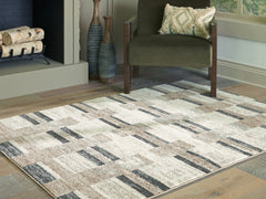 J&M Furniture - Ashley Furniture - Alstone 5'3" x 7' Area Rug - 5'3" x 7' Area Rug / Multi - R407732