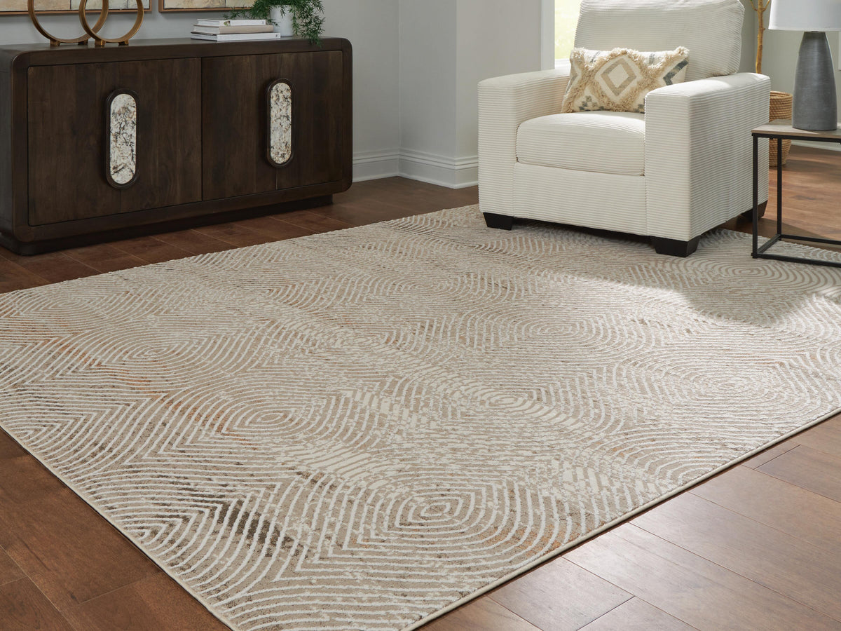 J&M Furniture - Ashley Furniture - Bachus 7'10" x 10' Area Rug - 7'10" x 10' Area Rug - R407751