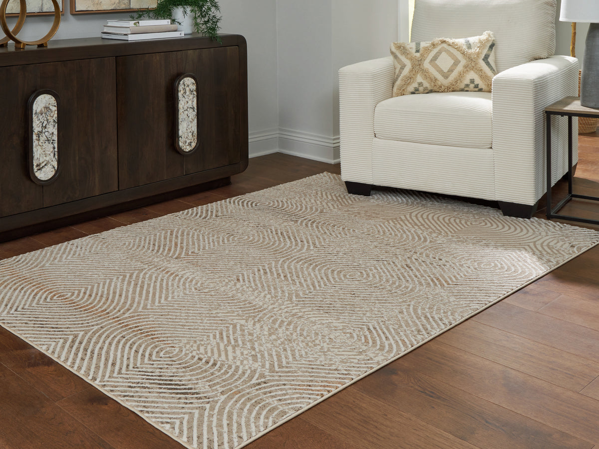 J&M Furniture - Ashley Furniture - Bachus 5'3" x 7' Area Rug - 5'3" x 7' Area Rug / Multi - R407752