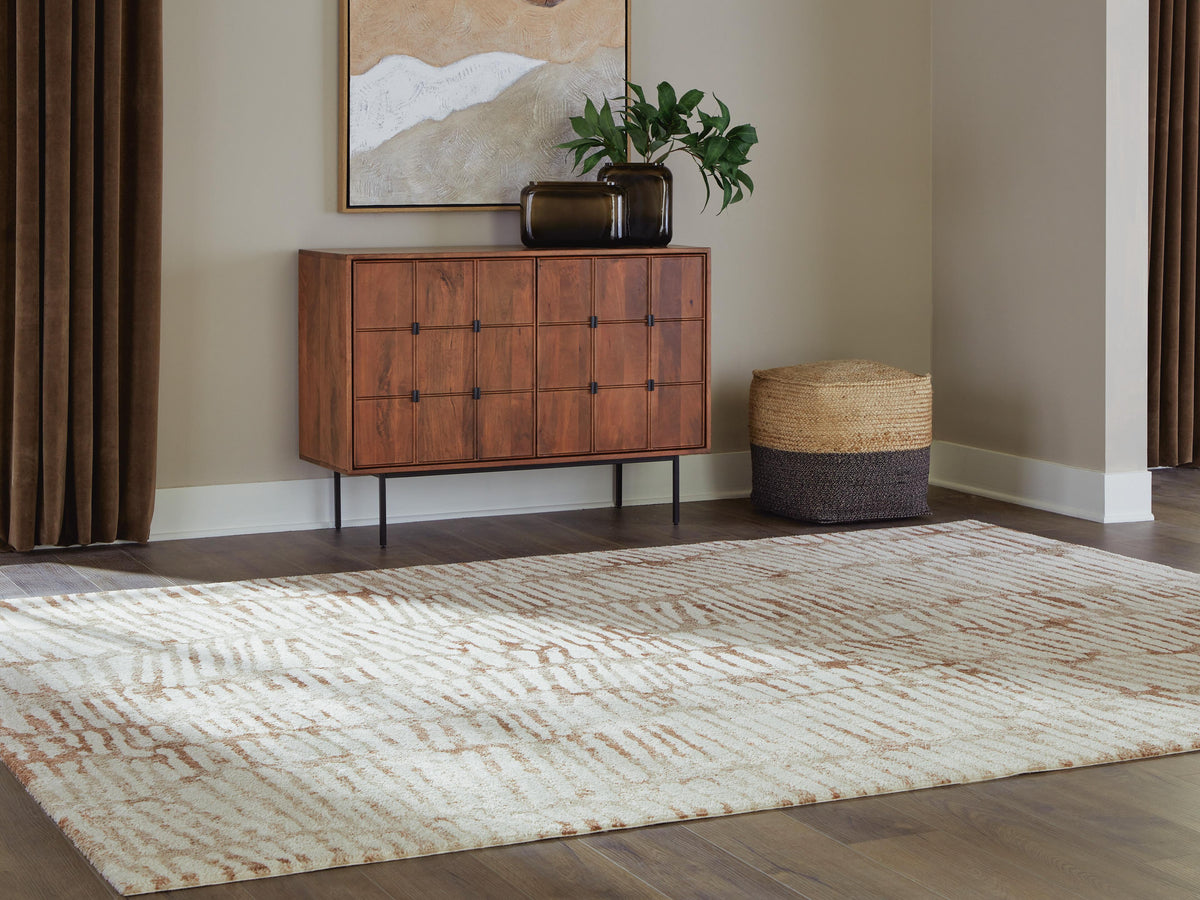 J&M Furniture - Ashley Furniture - Uduak Large Rug - Large Rug - R408111