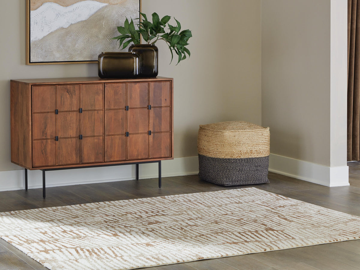J&M Furniture - Ashley Furniture - Uduak Medium Rug - Medium Rug - R408112