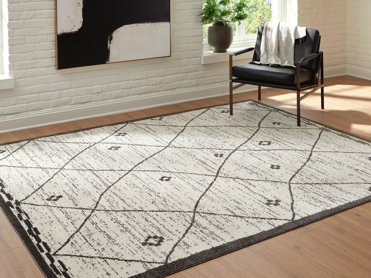 J&M Furniture - Ashley Furniture - Fenriston Large Rug - Large Rug - R408301