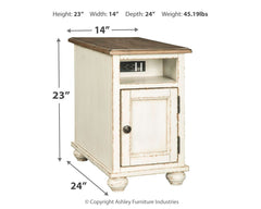 Realyn Chairside End Table Ashley Furniture