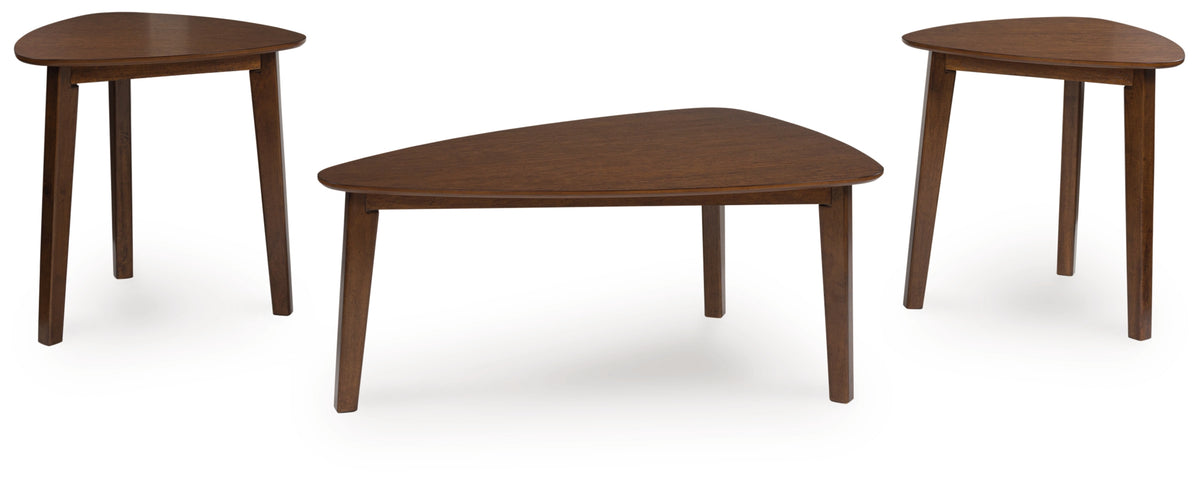 J&M Furniture - Ashley Furniture - Lyncott Table (Set of 3) - Occasional Table Set (3/CN) / Brown - T135-13