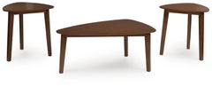 J&M Furniture - Ashley Furniture - Lyncott Table (Set of 3) - Occasional Table Set (3/CN) / Brown - T135-13