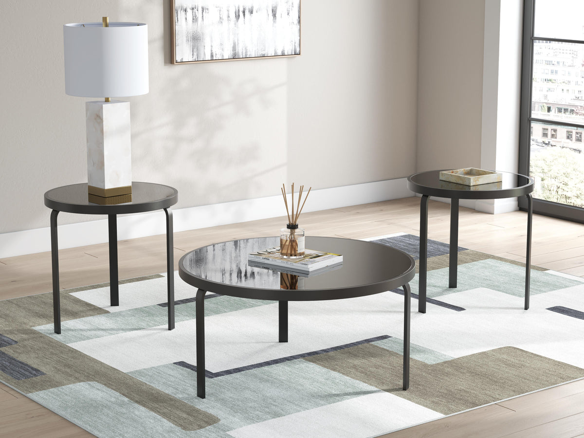 J&M Furniture - Ashley Furniture - Dorylin Table (Set of 3) - Occasional Table Set (3/CN) - T139-13