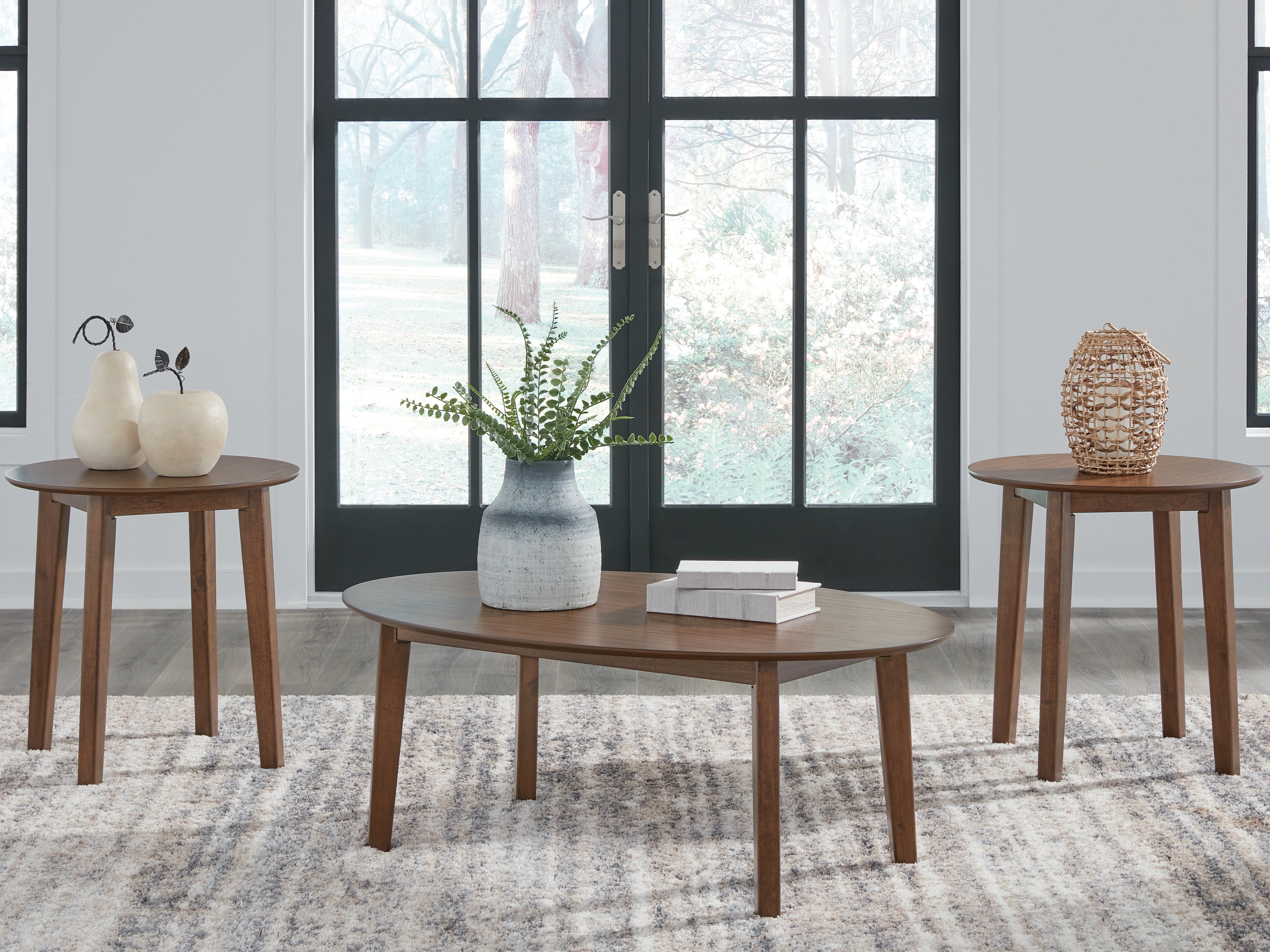 J&M Furniture - Ashley Furniture - Gordonay Table (Set of 3) - Occasional Table Set (3/CN) / Brown - T155-13