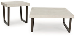 J&M Furniture - Ashley Furniture - Westenfort Table (Set of 2) - Occasional Table Set (Set of 2) / Espresso/Gray - T202-12