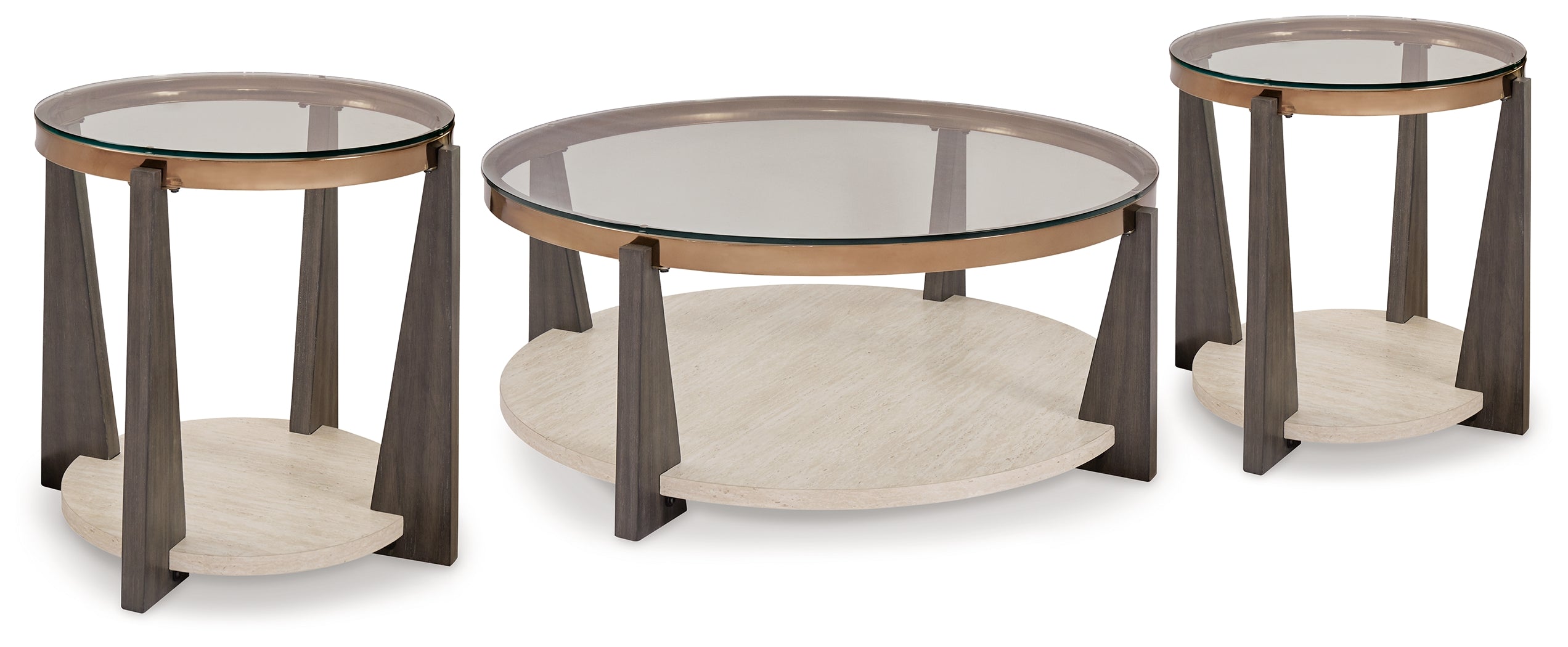 J&M Furniture - Ashley Furniture - Frazwa Coffee Table and 2 End Tables - Coffee Table and 2 End Tables - T432T1