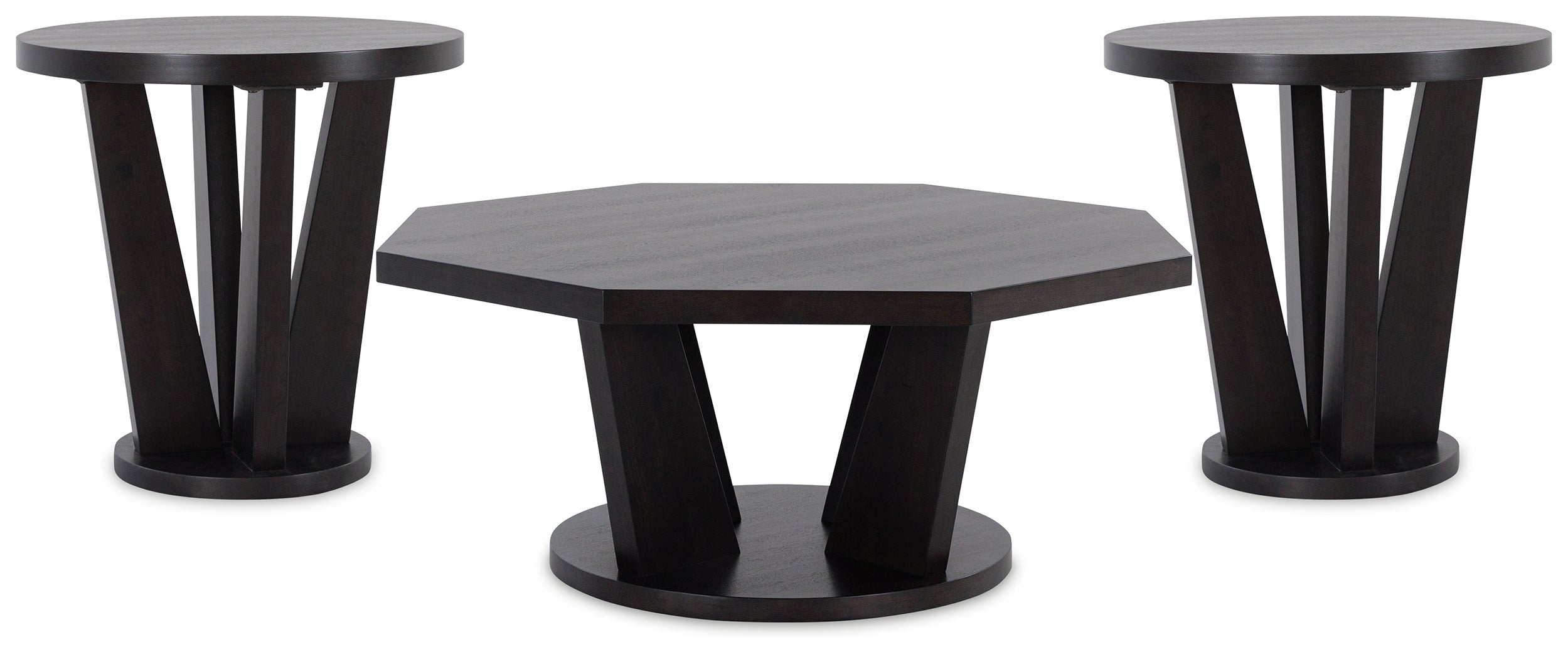 J&M Furniture - Ashley Furniture - Chasinfield Coffee Table and 2 End Tables - Coffee Table and 2 End Tables - T458T1