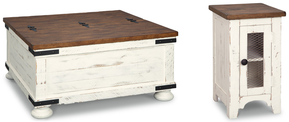 J&M Furniture - Ashley Furniture - Wystfield Coffee Table and Chairside End Table - Coffee Table and Chairside End Table - T459T4