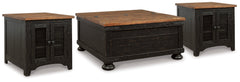J&M Furniture - Ashley Furniture - Valebeck Coffee Table and 2 End Tables - Coffee Table and 2 End Tables - T468T2