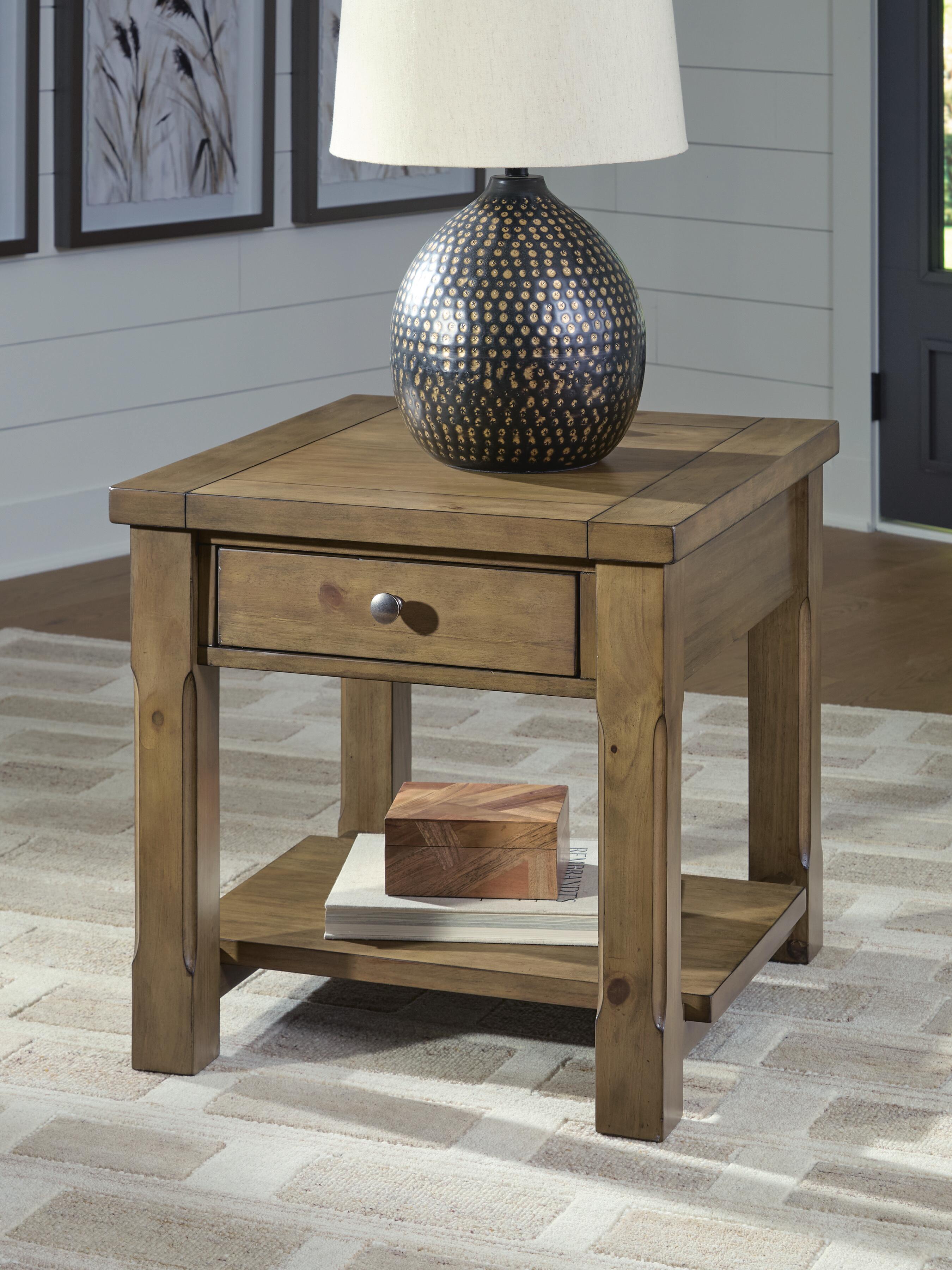 J&M Furniture - Ashley Furniture - Vandenmore End Table - Rectangular End Table - T539-3