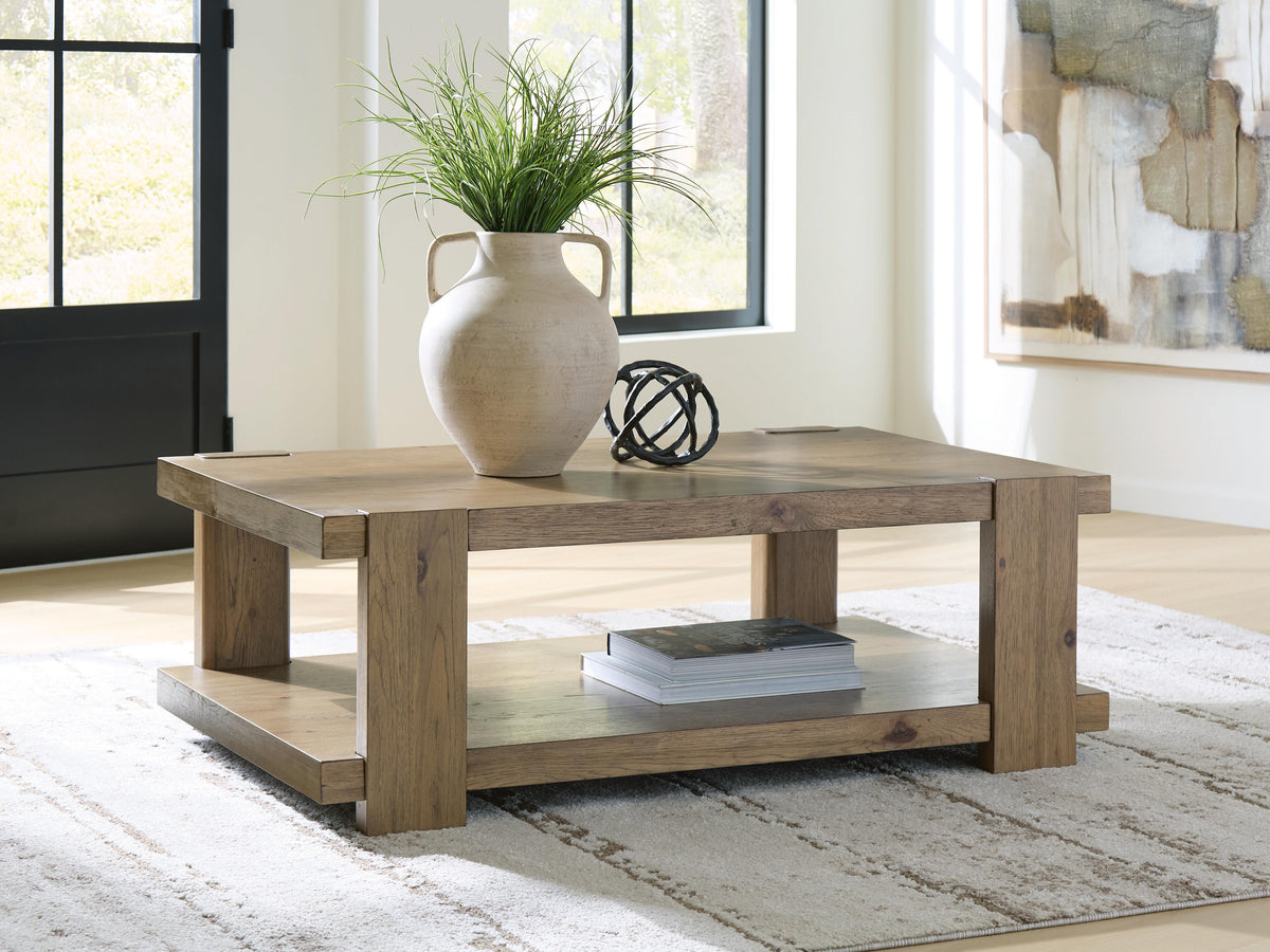J&M Furniture - Ashley Furniture - Flangren Coffee Table - Rectangular Cocktail Table - T553-1