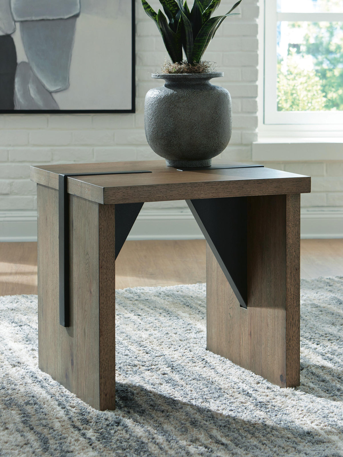J&M Furniture - Ashley Furniture - Kandinew End Table - Square End Table - T554-2