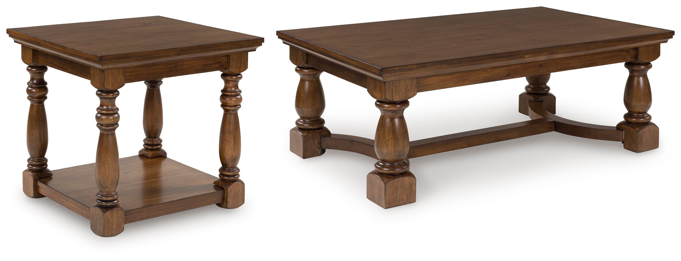J&M Furniture - Ashley Furniture - Sturlayne Coffee Table and End Table - Coffee Table and End Table - T609T1