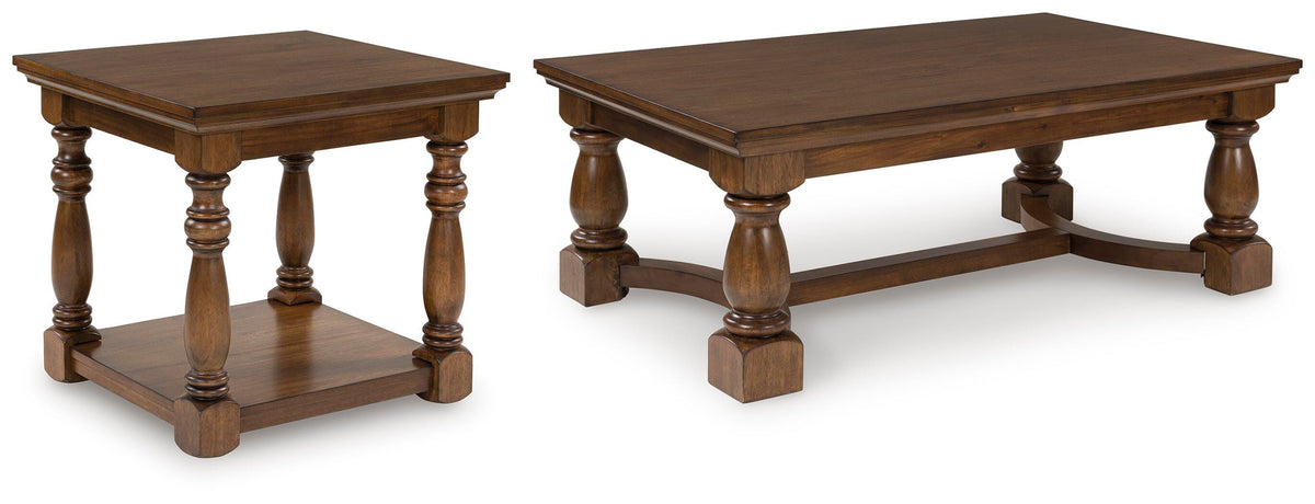 J&M Furniture - Ashley Furniture - Sturlayne Coffee Table and End Table - Coffee Table and End Table - T609T1