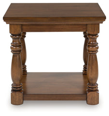 J&M Furniture - Ashley Furniture - Sturlayne End Table - Rectangular End Table / Brown - T609-3