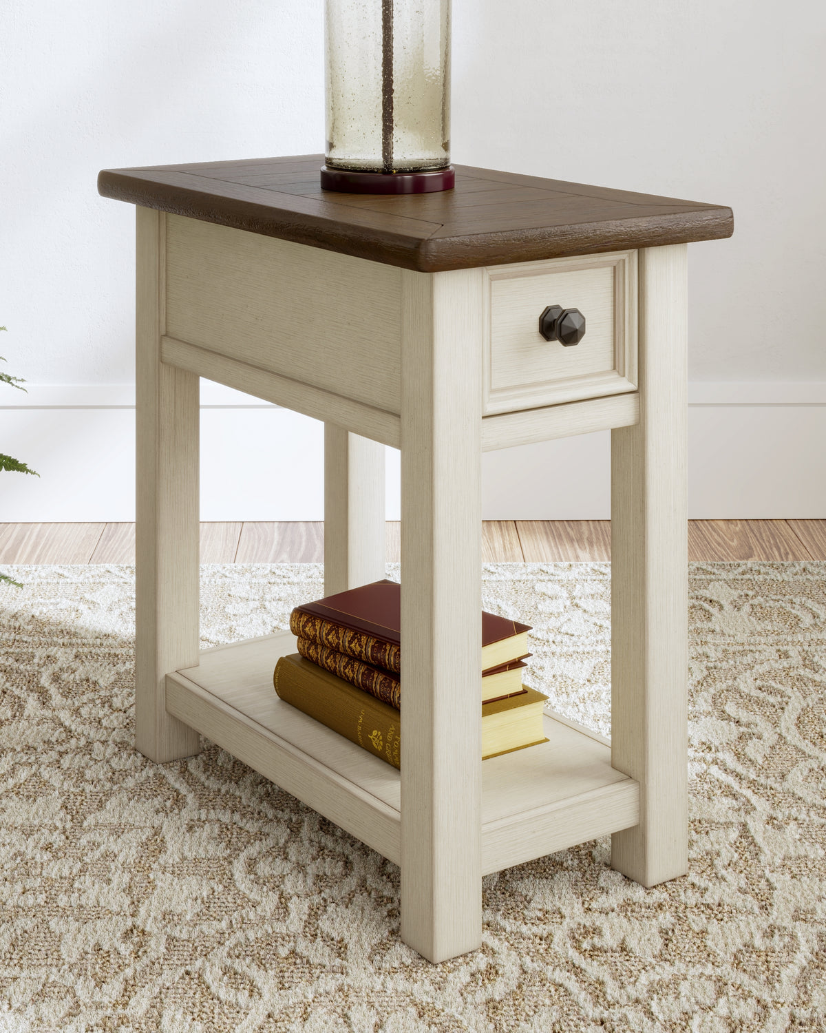 J&M Furniture - Ashley Furniture - Bolanburg Chairside End Table - Chair Side End Table / Two-tone - T637-107