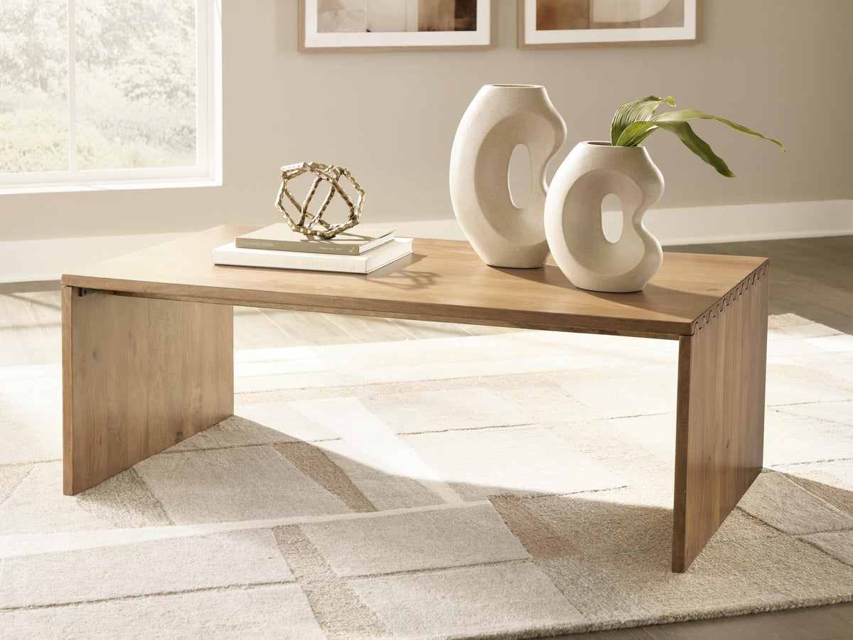 J&M Furniture - Ashley Furniture - Ella Grove Coffee Table - Rectangular Cocktail Table - T639-1