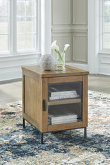 J&M Furniture - Ashley Furniture - Torlanta Chairside End Table - Chair Side End Table / Brown - T686-7