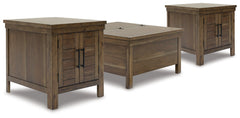 J&M Furniture - Ashley Furniture - Moriville Lift-top Coffee Table and 2 End Tables - Lift-top Coffee Table and 2 End Tables - T731T1