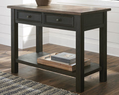 J&M Furniture - Ashley Furniture - Tyler Creek Sofa/Console Table - Sofa Table / Grayish Brown/Black - T736-4