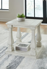 J&M Furniture - Ashley Furniture - Arlendyne End Table - Rectangular End Table / Antique White - T747-3