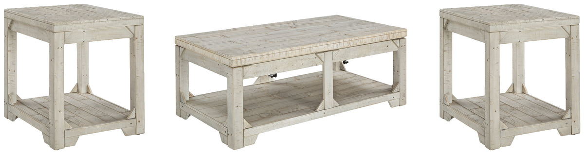 J&M Furniture - Ashley Furniture - Fregine Coffee Table and 2 End Tables - Coffee Table and 2 End Tables - T755T1
