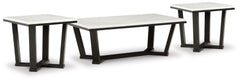 J&M Furniture - Ashley Furniture - Fostead Coffee Table and 2 Ends - Coffee Table and 2 Ends - T770T1
