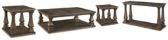 J&M Furniture - Ashley Furniture - Johnelle Coffee Table, 2 End Tables and Sofa Table - Coffee Table, 2 End Tables and Sofa Table - T776T2