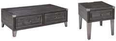 J&M Furniture - Ashley Furniture - Todoe Coffee Table and End Table - Coffee Table and End Table - T901T1
