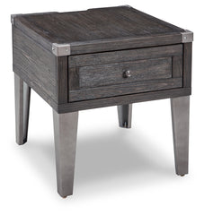 Todoe End Table with USB Ports & Outlets Ashley Furniture
