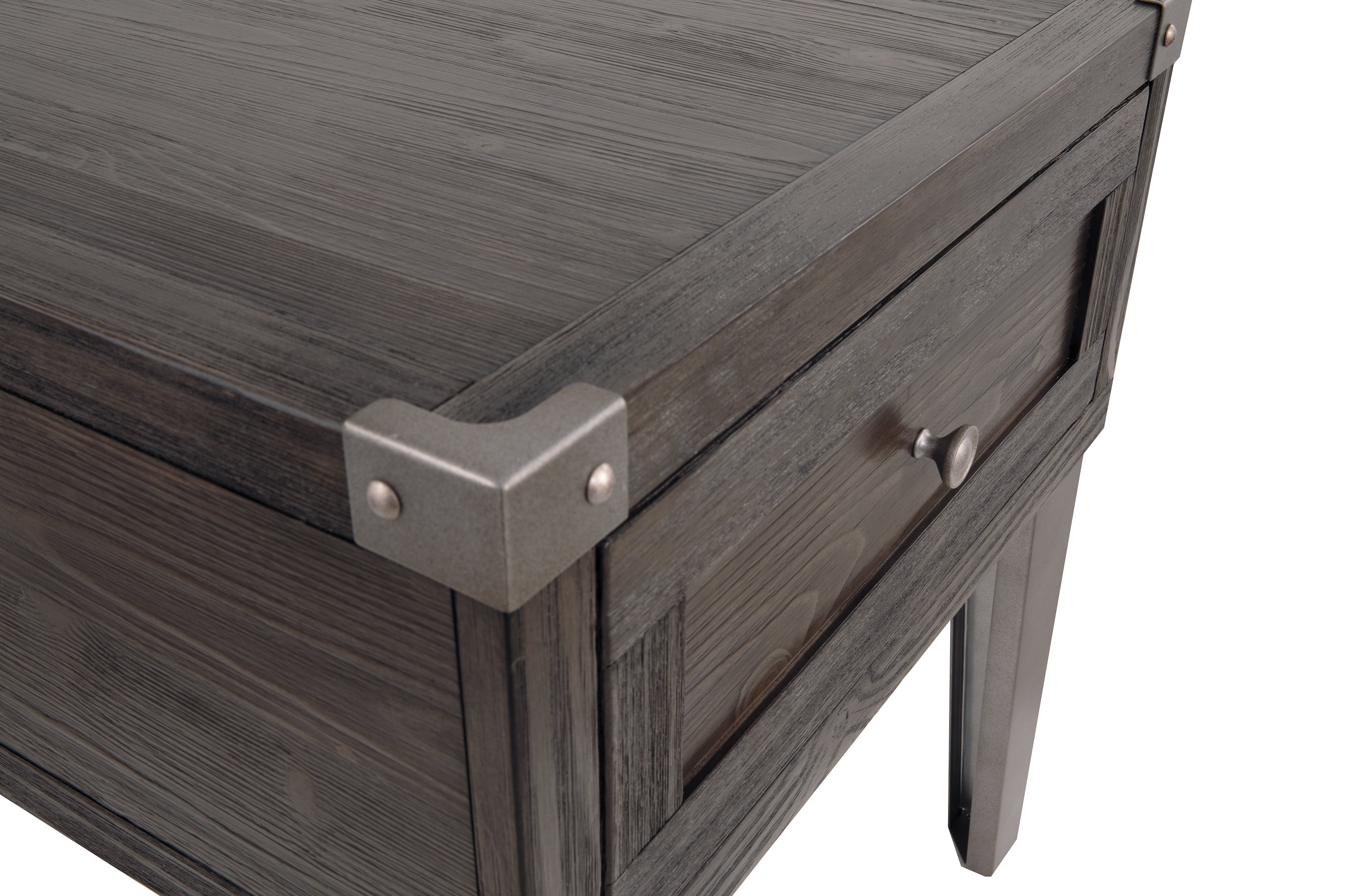 Todoe End Table with USB Ports & Outlets Ashley Furniture