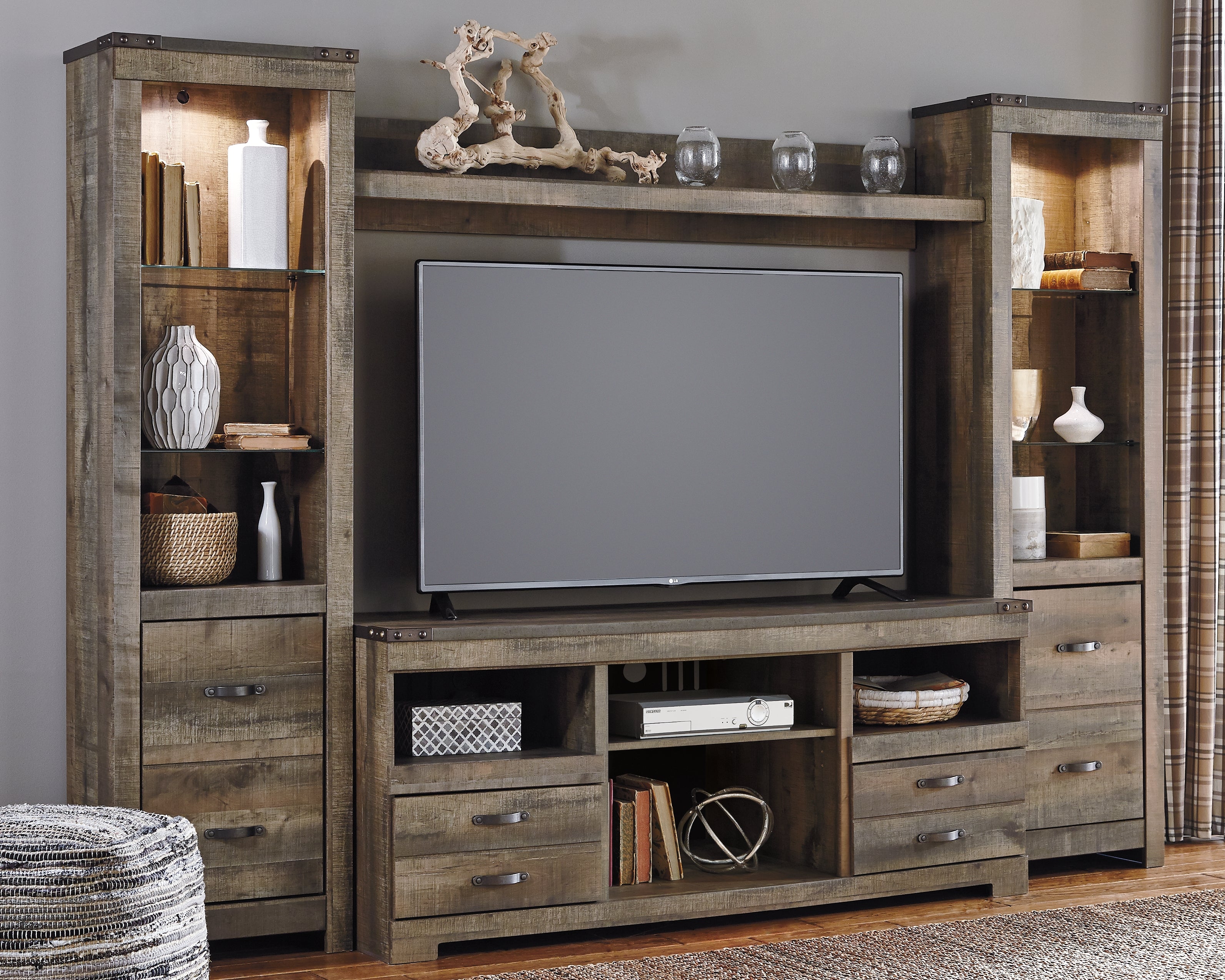 Trinell Entertainment Center Ashley Furniture