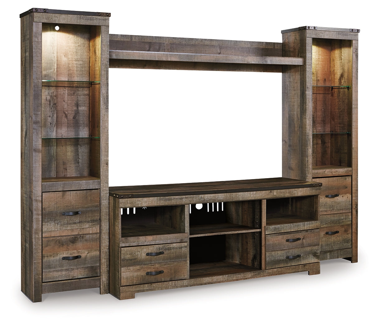 Trinell Entertainment Center Ashley Furniture