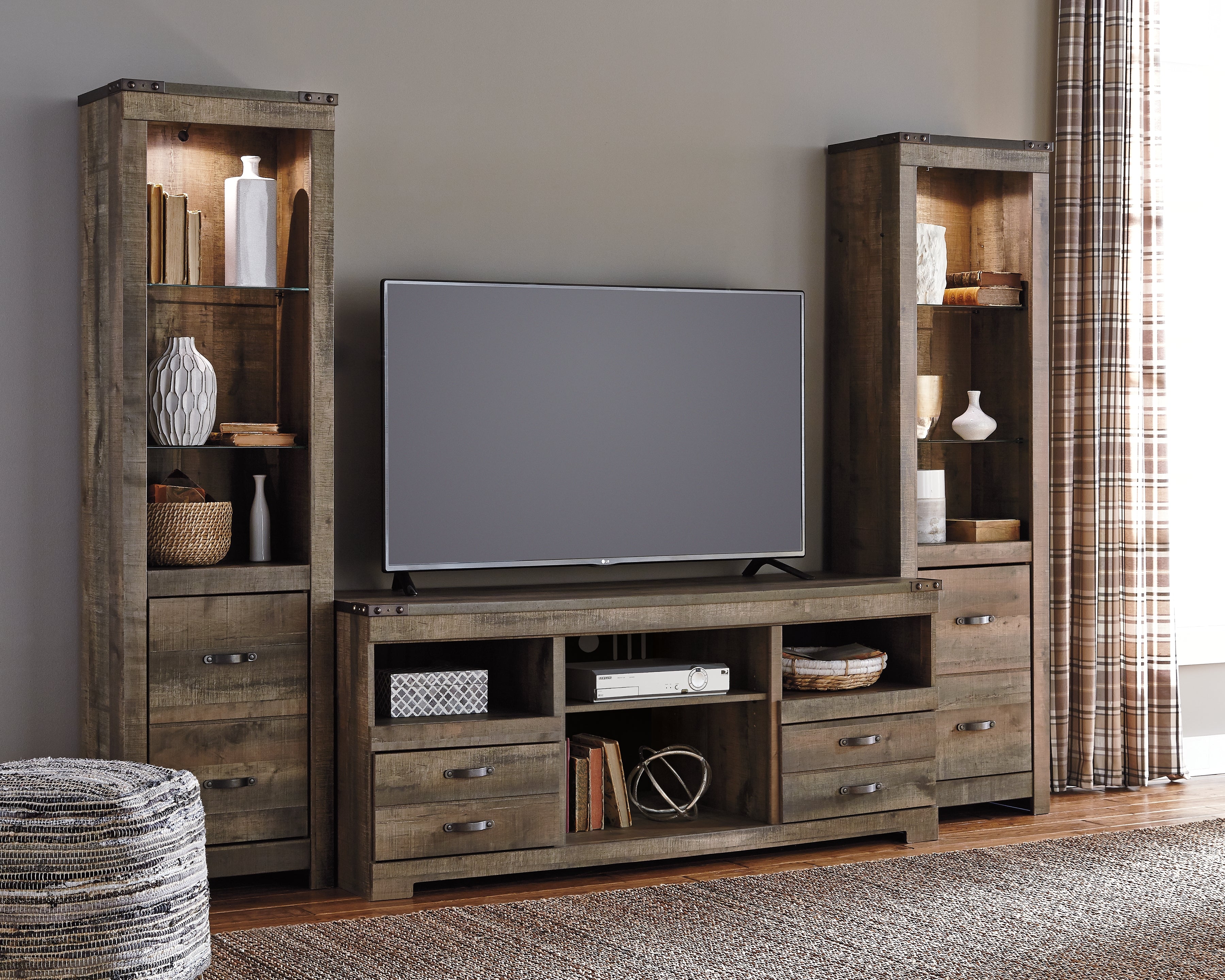 Trinell Entertainment Center Ashley Furniture