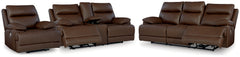 J&M Furniture - Ashley Furniture - VonRyan Power Reclining Sofa, Loveseat and Recliner - Power Reclining Sofa, Loveseat and Recliner - U10400U2