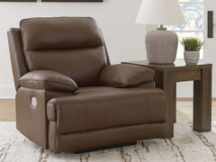 J&M Furniture - Ashley Furniture - VonRyan Power Recliner - PWR Recliner/ADJ Headrest / Tobacco - U1040013