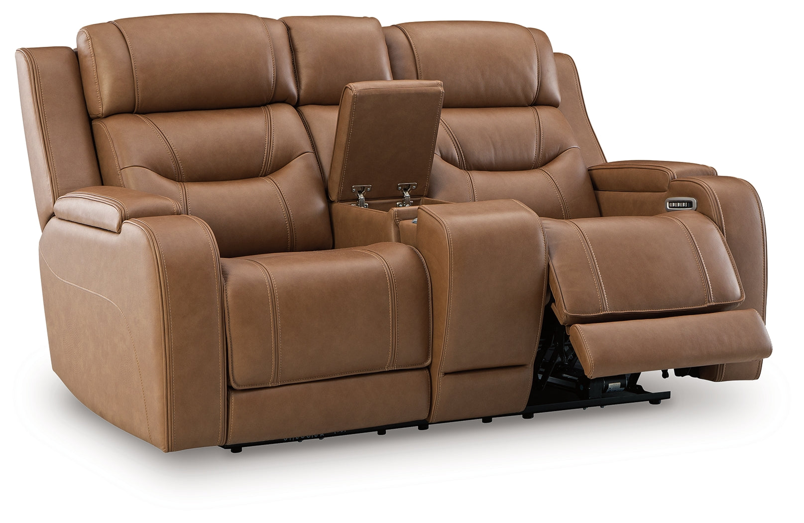 Knightington Power Reclining Loveseat with Audio Seating
