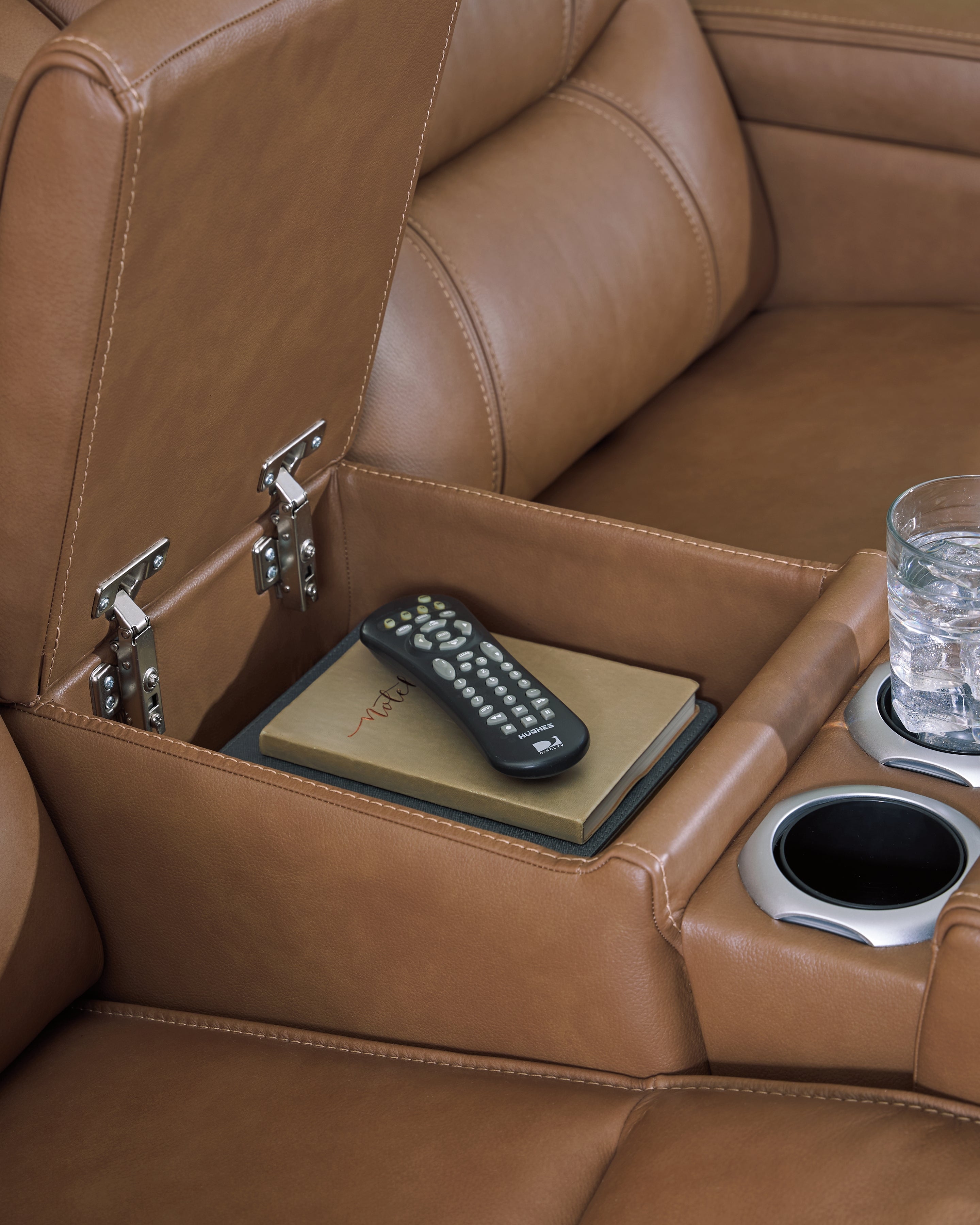 Knightington Power Reclining Loveseat with Audio Seating