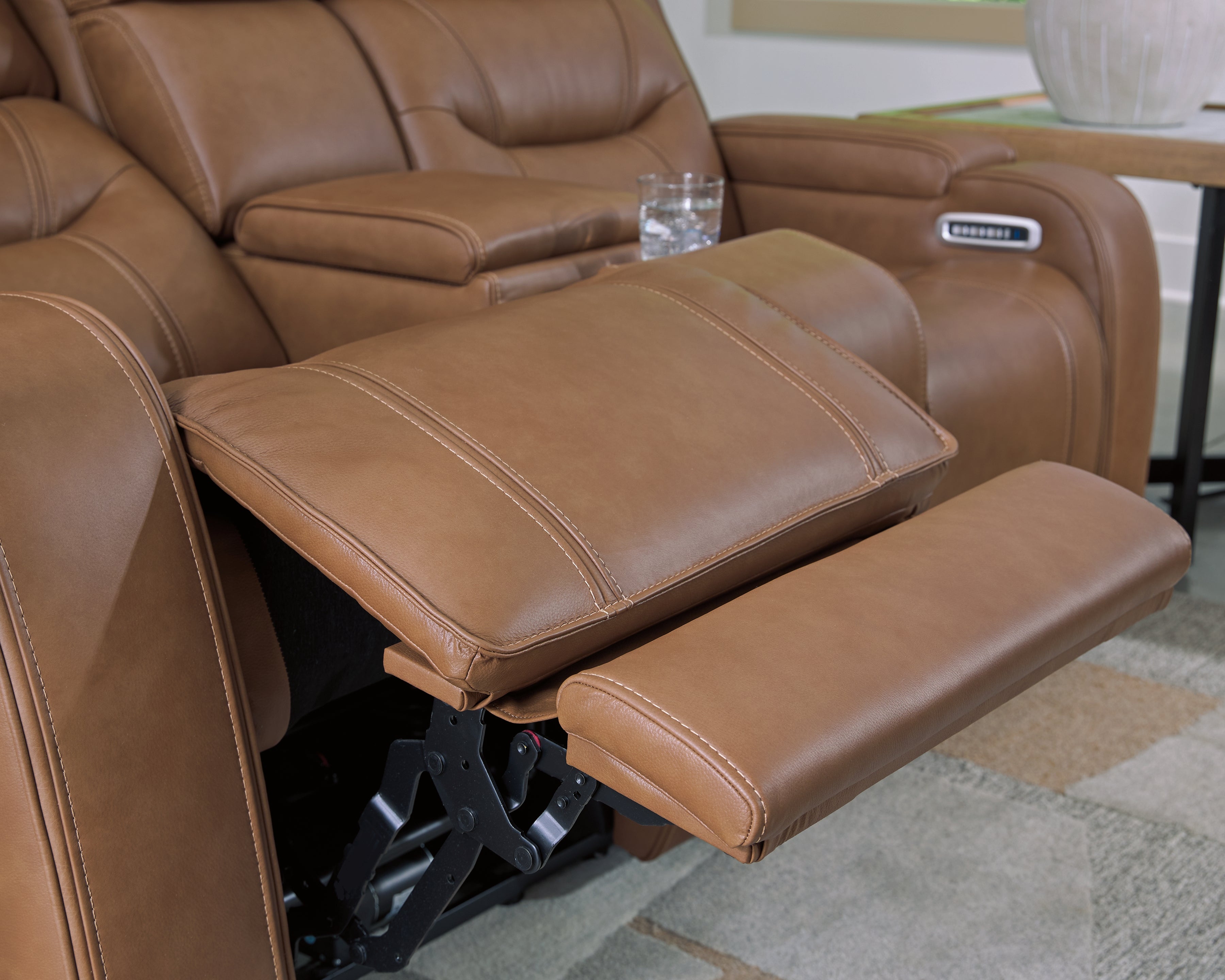Knightington Power Reclining Loveseat with Audio Seating