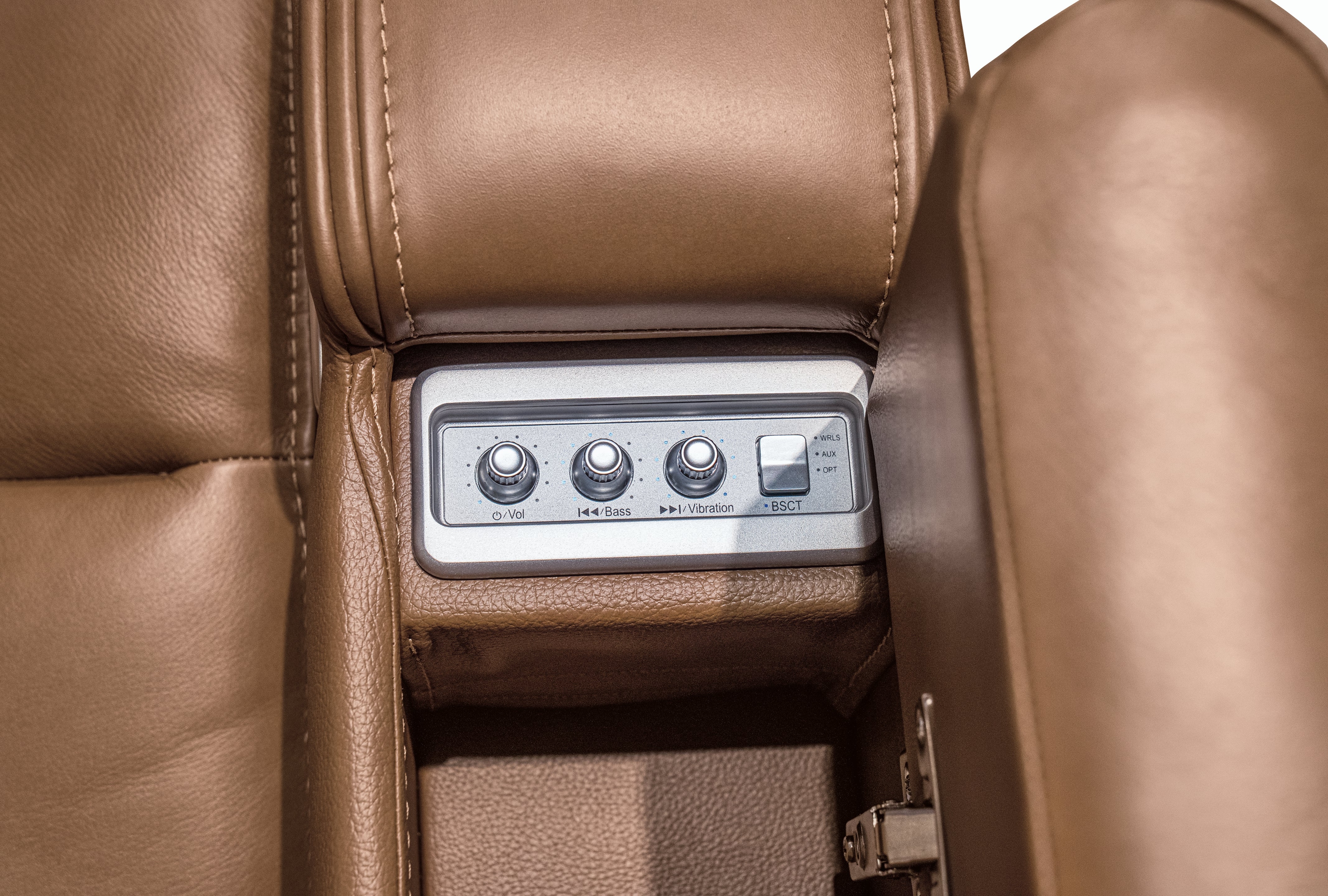 Knightington Power Reclining Loveseat with Audio Seating