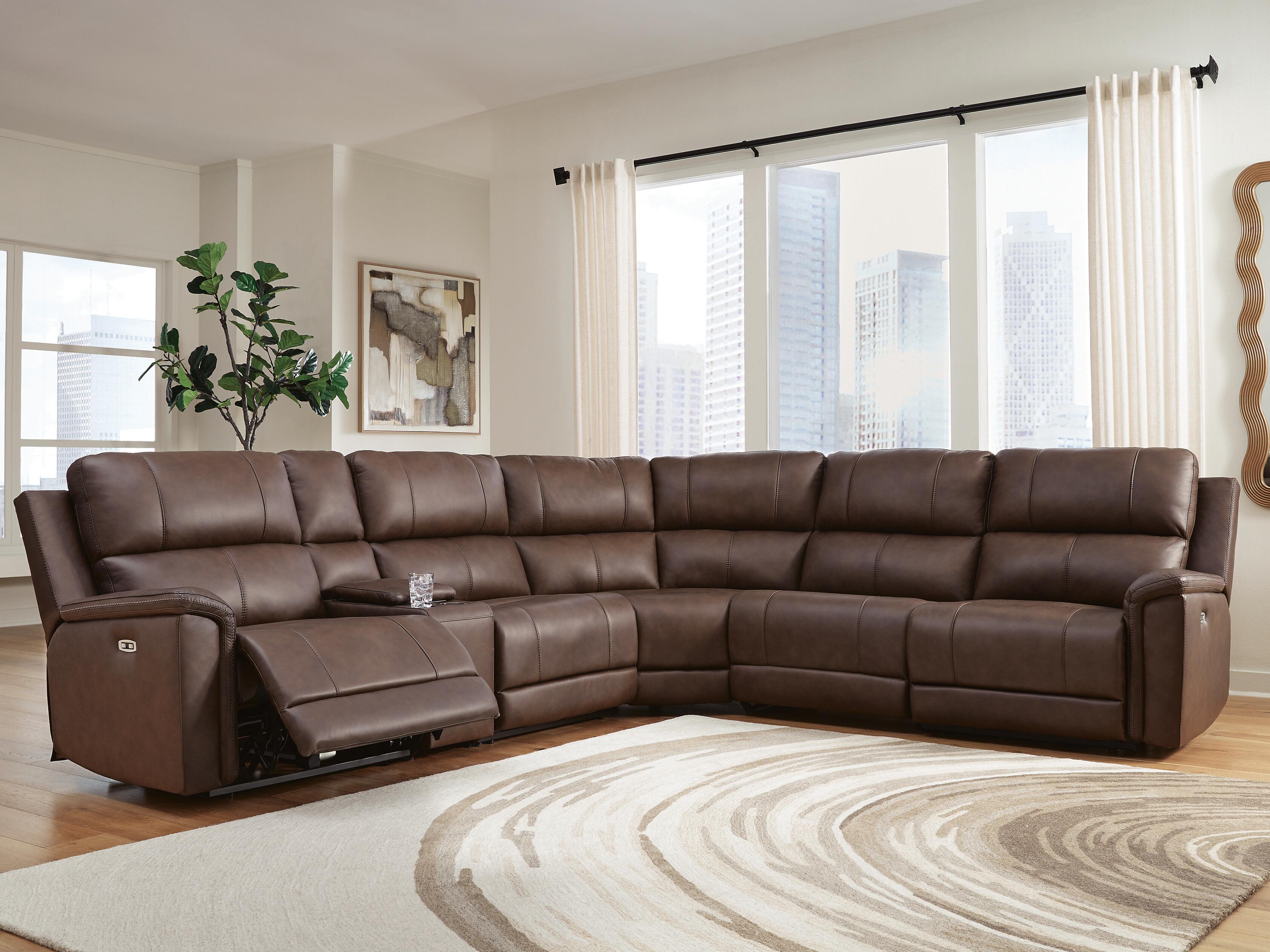 J&M Furniture - Ashley Furniture - Bleckley 6-Piece Power Reclining Sectional - 6-Piece Power Reclining Sectional - PCU12001S5