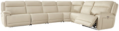 J&M Furniture - Ashley Furniture - Double Deal 6-Piece Reclining Sectional - 6-Piece Reclining Sectional / Almond - U13001S7